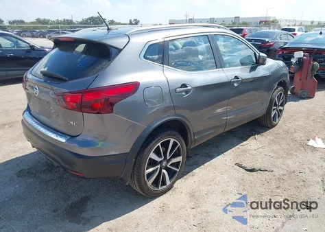 2017 Nissan Rogue Sport Sl из США, поврежденный, VIN JN1BJ1CP4HW012958